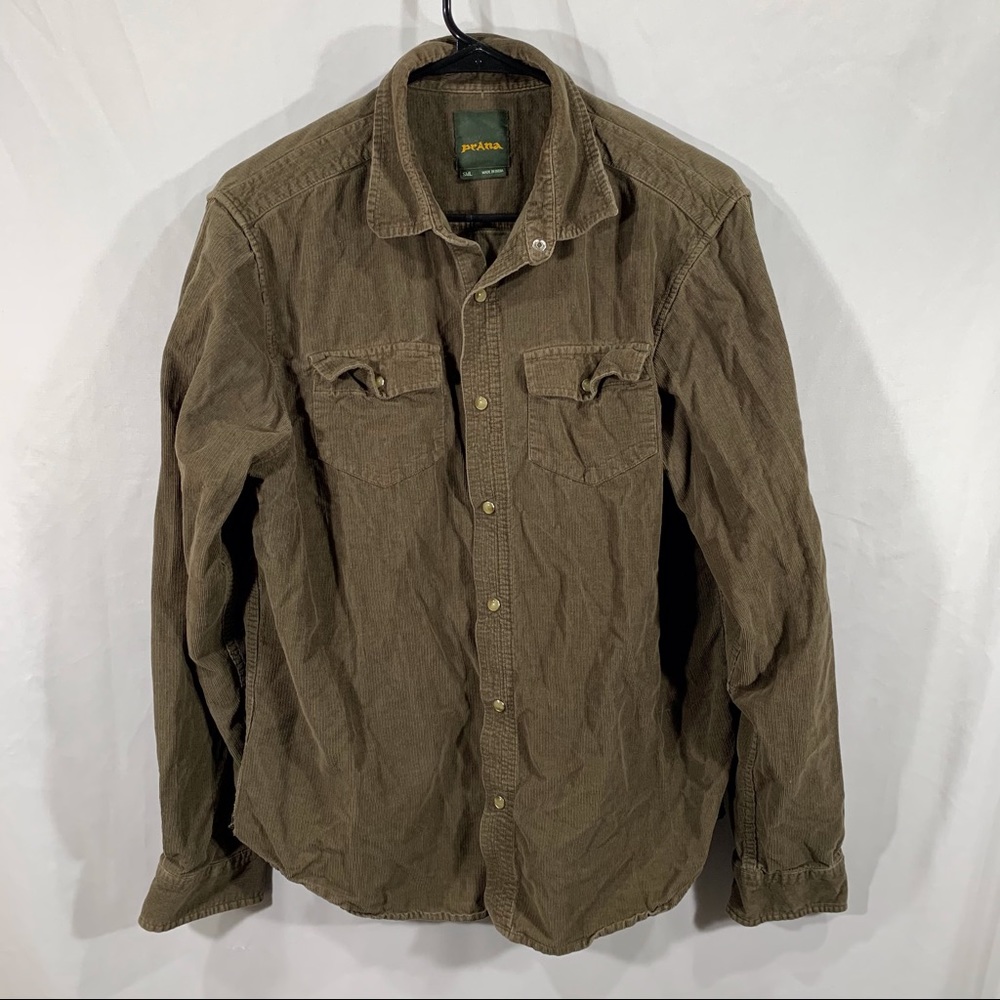 Prana Women’s Size Small Cord Shirt fits like Med